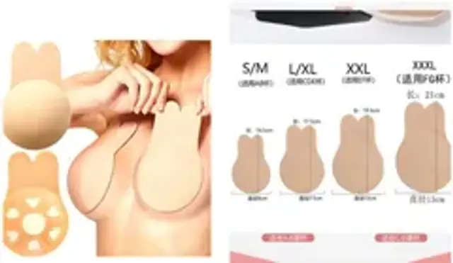 ABCDEF Cup 3 Styles Women Sexy Invisible Push Up Bras Breathable