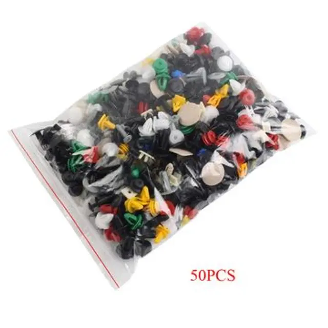 50/100pcs Universal Mixed Auto Fastener Car Bumper Clips Retaine- Price in  Kenya, Kilimall