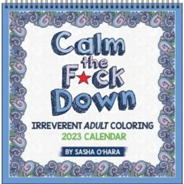 Calm The F*ck Down I'm a builder: Swear Word Coloring Book For