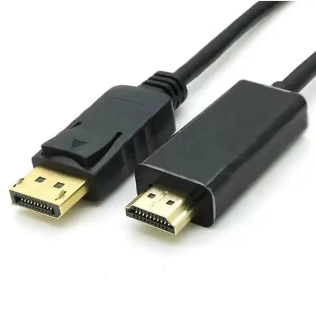 Manhattan HDMI Cable with Ethernet, 4K@60Hz (Premium High Speed), 3m, Male  to Male, Black, Ultra HD 4k x 2k, Fully Shielded, Gold Plated Contacts,  Lifetime Warranty, Polybag