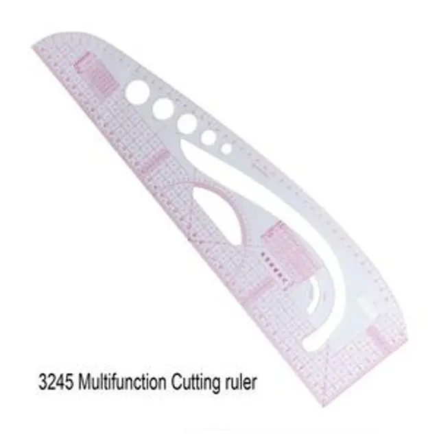 French Curve Ruler Set For Drafting - 6 Piece