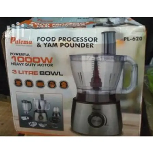 Paloma Food Processor & Yam Pounder With 3 Litre Bowl
